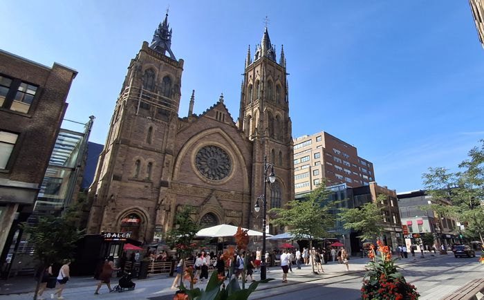 Die Basilika Notre Dame - das Wahrzeichen von Montreal. &copy; Martin Dichler