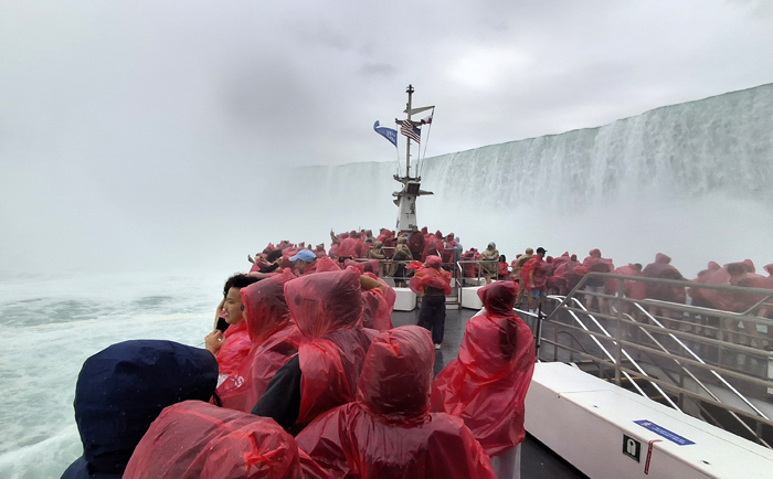 Niagara-Boattour - ein spektakuläres (und nasses) Erlebnis. &copy; Martin Dichler