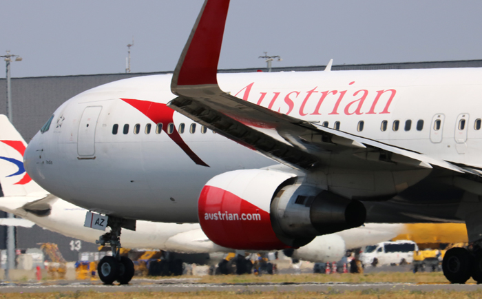 Ein Oldie: Boeing 767 von Austrian Airlines. © Martin Dichler Ein Oldie: Boeing 767 von Austrian Airlines. © Martin Dichler