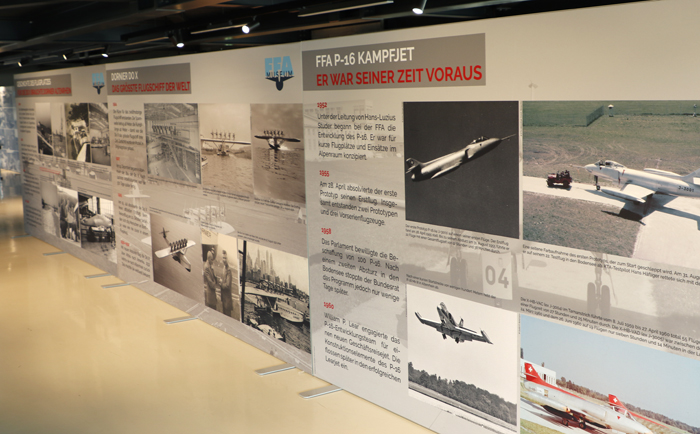 Ausstellung im FAA Museum. &copy; Martin Dichler