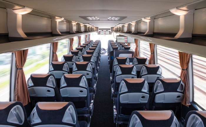 So sieht der Bus innen aus. &copy; CAT / Hammerschmid