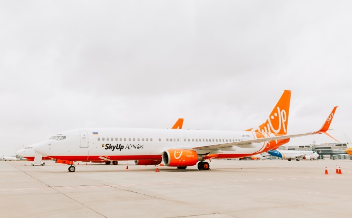 Boeing 737 von SkyUp. © SkyUp Airlines Boeing 737 von SkyUp. © SkyUp Airlines